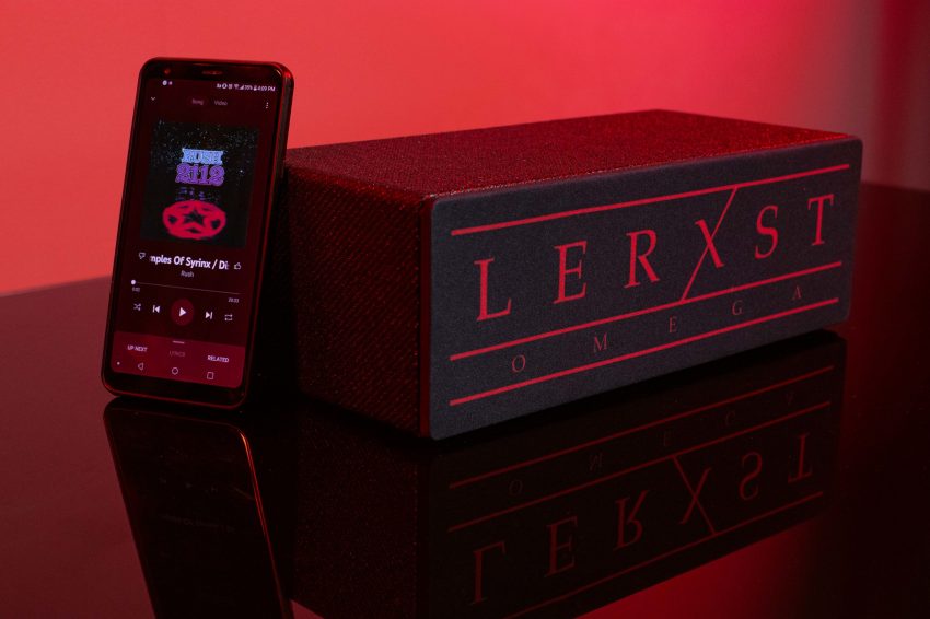 Lerxst Omega Bluetooth Speaker Alex Lifeson